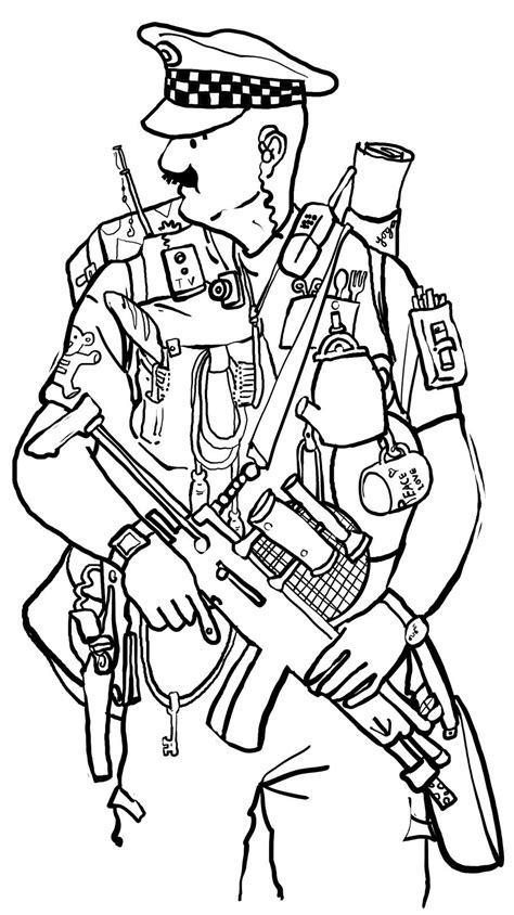 Best Police Coloring Pages Pdf Coloringfolder Com Coloring Pages Police Officer - Coloring Pages Police Officer