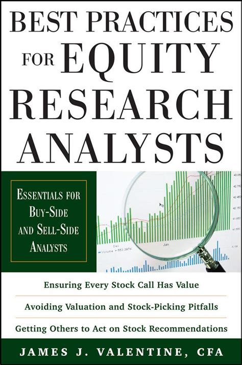 Best Practices Equity Research Analysts