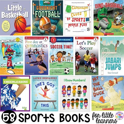 Best Sports Books For Preschoolers And Kids Sports For Kindergarten - Sports For Kindergarten