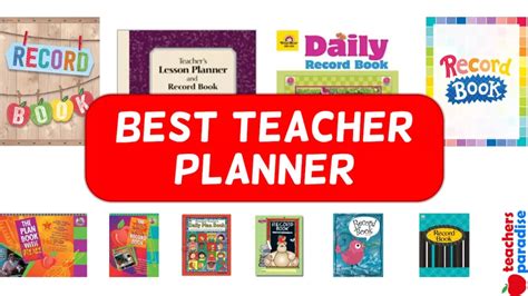 Best Teacher Planner