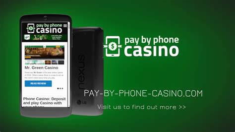 best online casino pay by phone bill