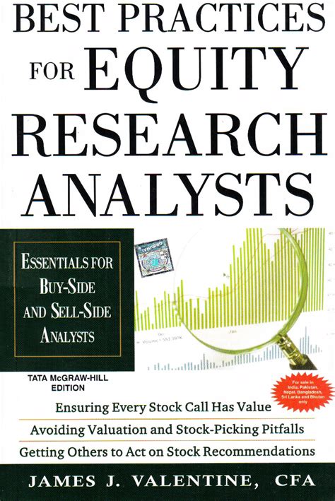 Read Online Best Practices For Equity Research Analysts Essentials For Buy Side And Sell Side Analysts 