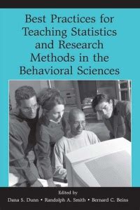 Read Best Practices In Teaching Statistics And Research Methods In The Behavioral Sciences 