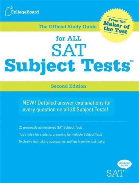 Read Online Best Sat Subject Test Study Guide 