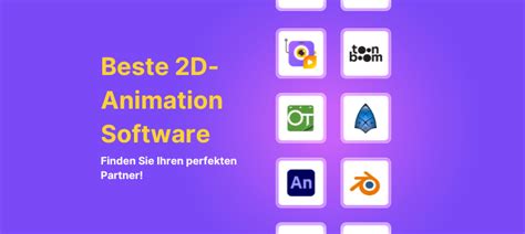 beste 2d Animationssoftware