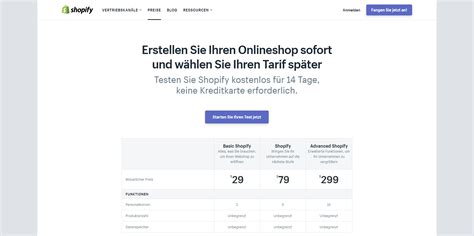 beste Alternativen zu Shopify