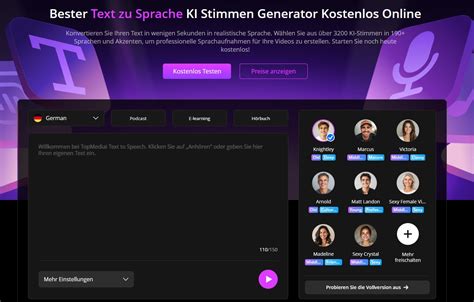beste KI Stimmengenerator App