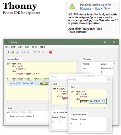 beste Python App für Laptop