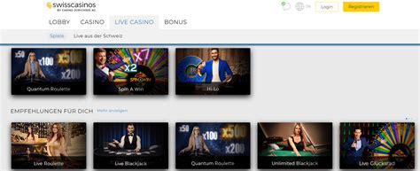 beste live casinos govb switzerland