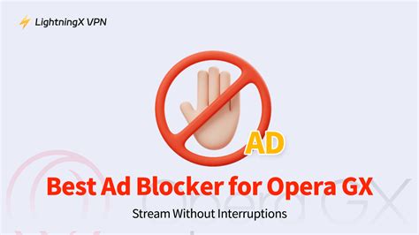 bester Ad Blocker Opera GX