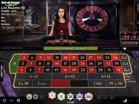 bet at home roulette