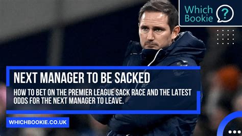 bet on next manager to be sacked