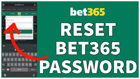 bet365 password reset