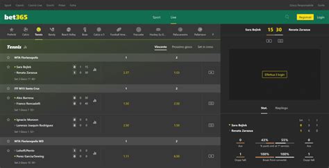 bet365 scommesse live