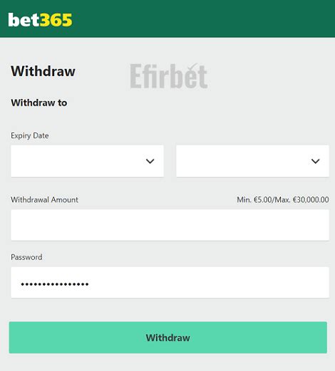 bet365 withdrawal limit