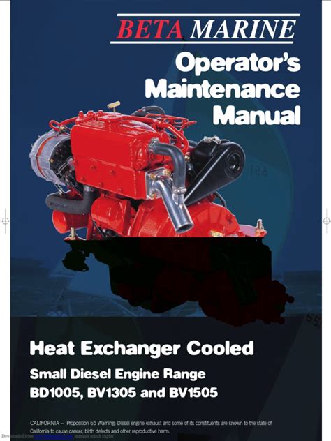 Beta Marine Workshop Manual
