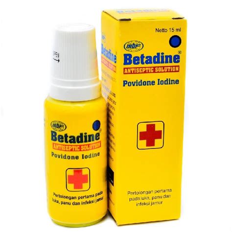 BETADINE BESAR：Betadine Dezinfekčný roztok 100 mg/ml 120 ml dermálny roztok