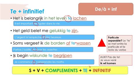 betekenis infinitief
