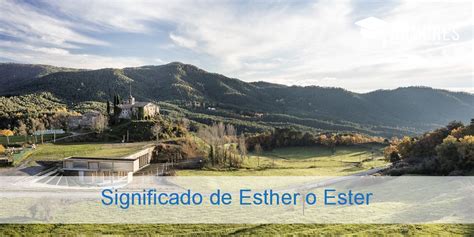 betekenis naam ester