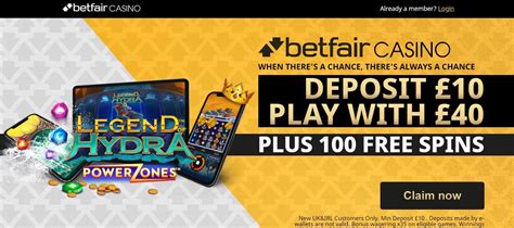 betfair casino 25 free spins