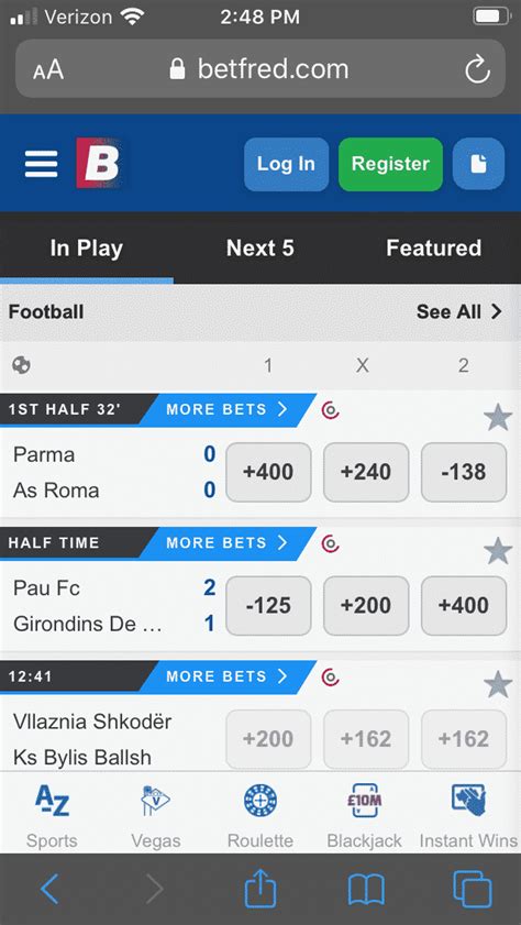 betfred mobile betting