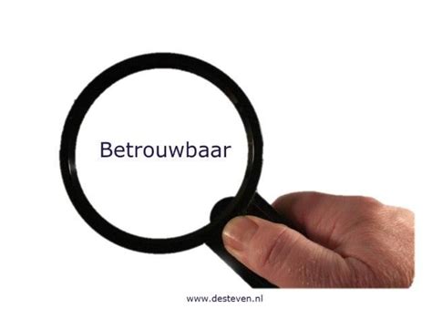 betrouwbaarheid informatie