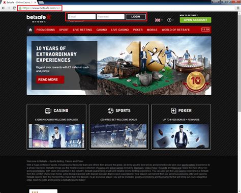 betsafe casino login gcsy france