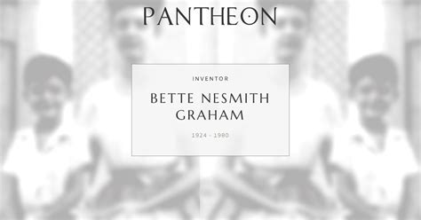 bette nesmith graham biography