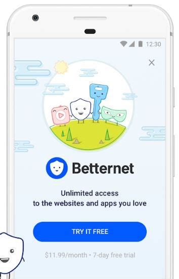 betternet not free anymore