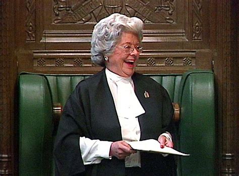 Betty Boothroyd Speaker