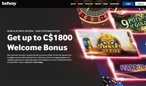 betway casino free spins gtew canada