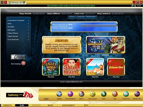 betway casino games ufif canada