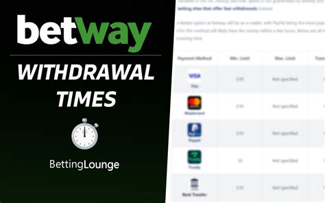 betway casino withdrawal times eupp belgium