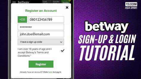 betway sign up