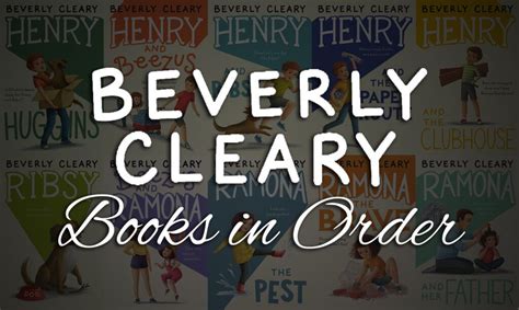 beverly cleary book list in chronological order