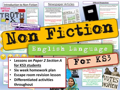 Beyond Secondary Ks3 English Non Fiction Comprehension Twinkl Non Fiction Reading Comprehension - Non Fiction Reading Comprehension