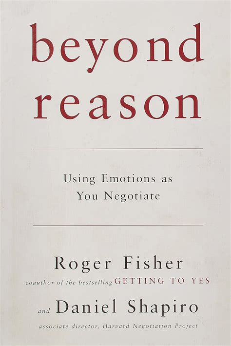 Read Beyond Reason Using Emotions As You Negotiate 