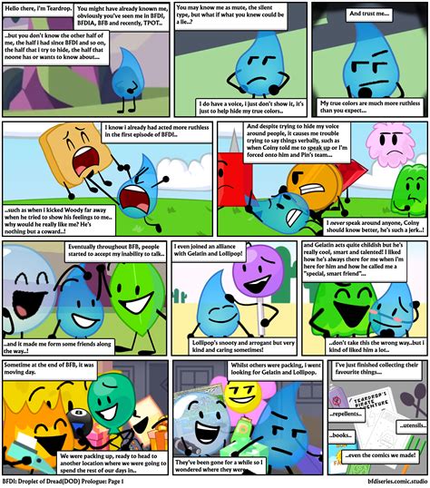 bfdi comic studio