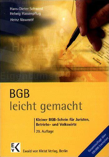 Read Online Bgb Leicht Gemacht Heinz Nawratil Book Me 