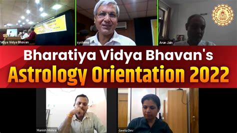 bharatiya vidya bhavan astrology program