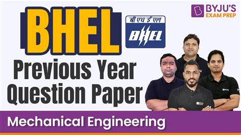 Bhel Previous Year Question Paper