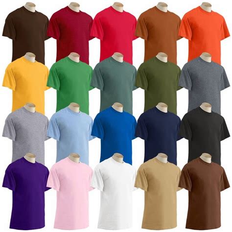 Biang Baju Contoh Baju Kaos Oblong Dan Warna Warna Baju Kaos Seragam - Warna Baju Kaos Seragam