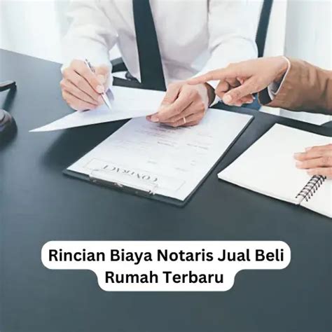 BIAYA NOTARIS JUAL BELI RUMAH - Penting untuk Paham, Ini Besaran Biaya Notaris KPR dan Cara