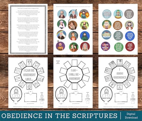 bible activities on obedience for chi