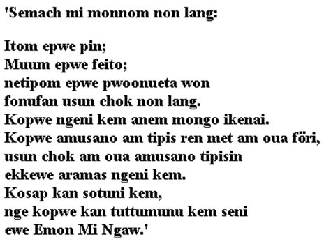 Bible Chuukese Language