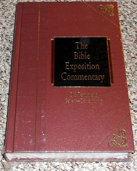 Bible Exposition Commentary Old Testament History