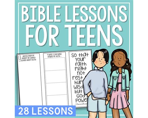 bible lessons for 12 14 year olds