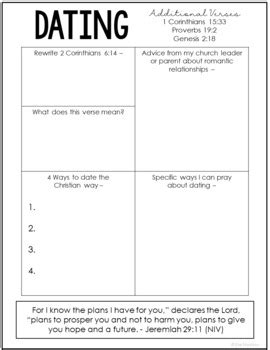 bible lessons on dating