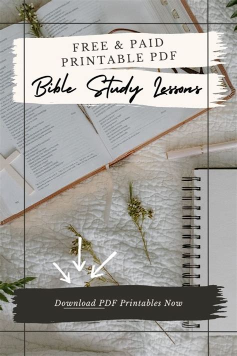 Bible Study Lessons Pdf