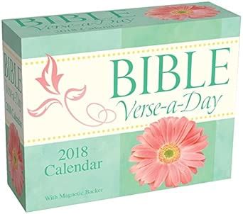 bible verse 2018 mini day to day calendar